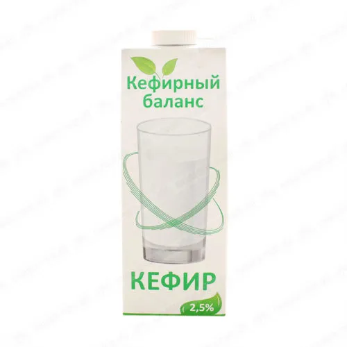 фотография продукта Кефир 4 мес.  2,5% 1л ТБА 50,5 руб